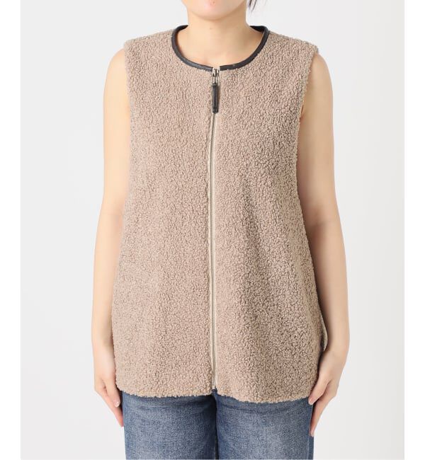 FRAMeWORK「≪追加 / 手洗い可能≫ボアベスト」|ダウンベスト・ベスト|