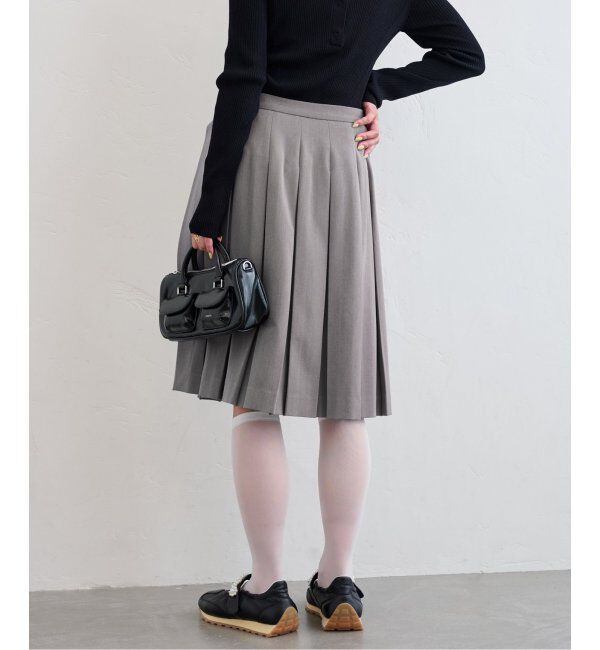 U by SPICK&SPAN「ミドルプリーツスカート」|スカート|