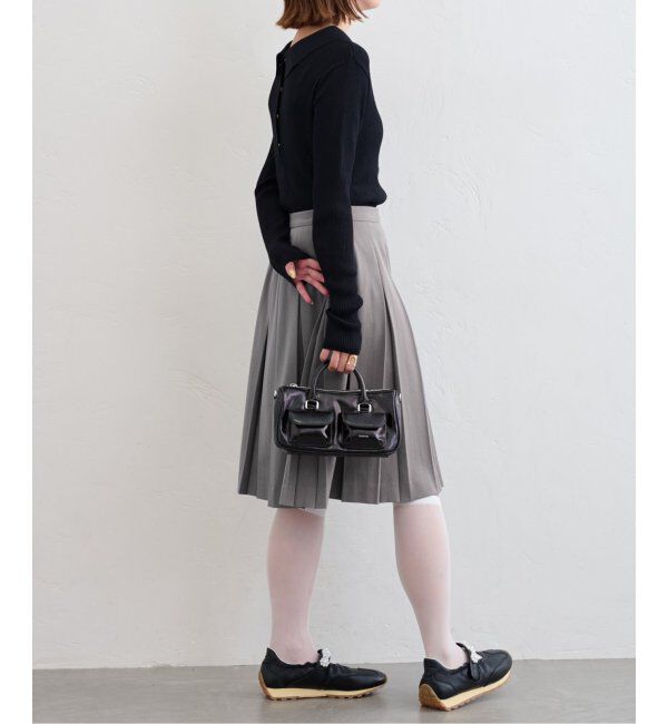 U by SPICK&SPAN「ミドルプリーツスカート」|スカート|