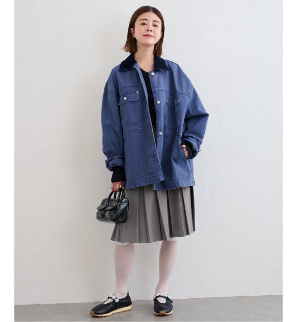 U by SPICK&SPAN「ミドルプリーツスカート」|スカート|