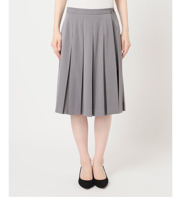 U by SPICK&SPAN「ミドルプリーツスカート」|スカート|
