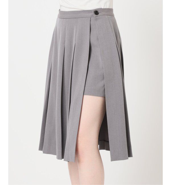 U by SPICK&SPAN「ミドルプリーツスカート」|スカート|