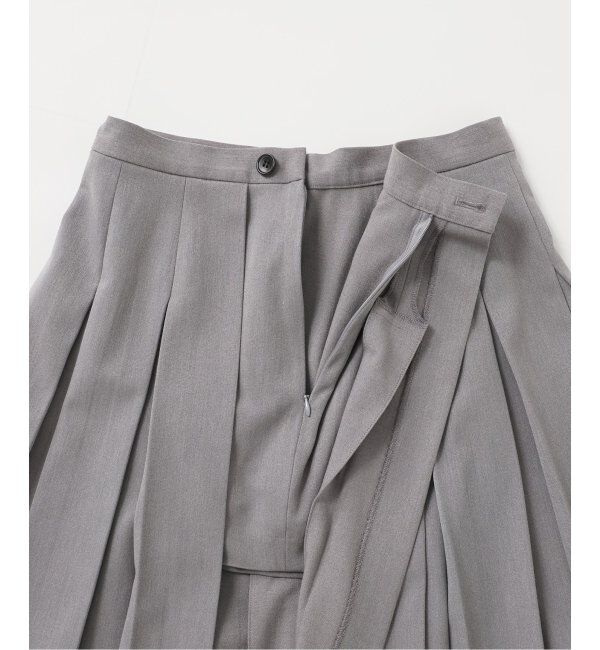 U by SPICK&SPAN「ミドルプリーツスカート」|スカート|