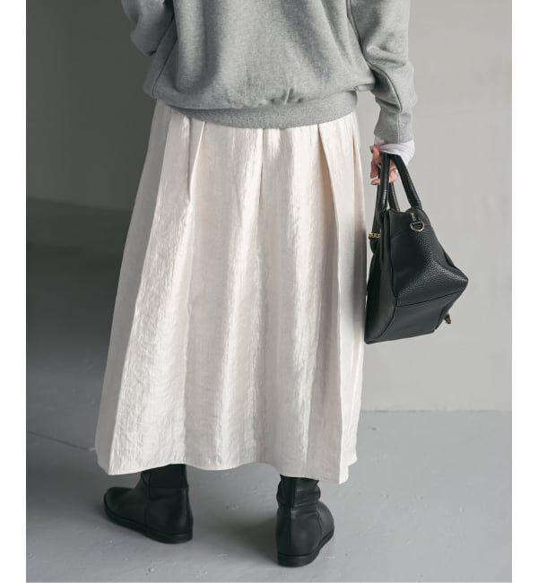 Spick and Span「ヴィンテージライクタックフレアスカート」|スカート|