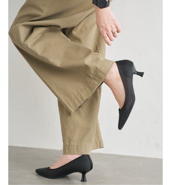  「≪追加≫5cmポインテッドチュールパンプス」|パンプス|