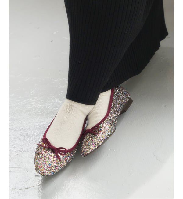  「フレンチスクエアバレエ」|バレエシューズ|ボルドー