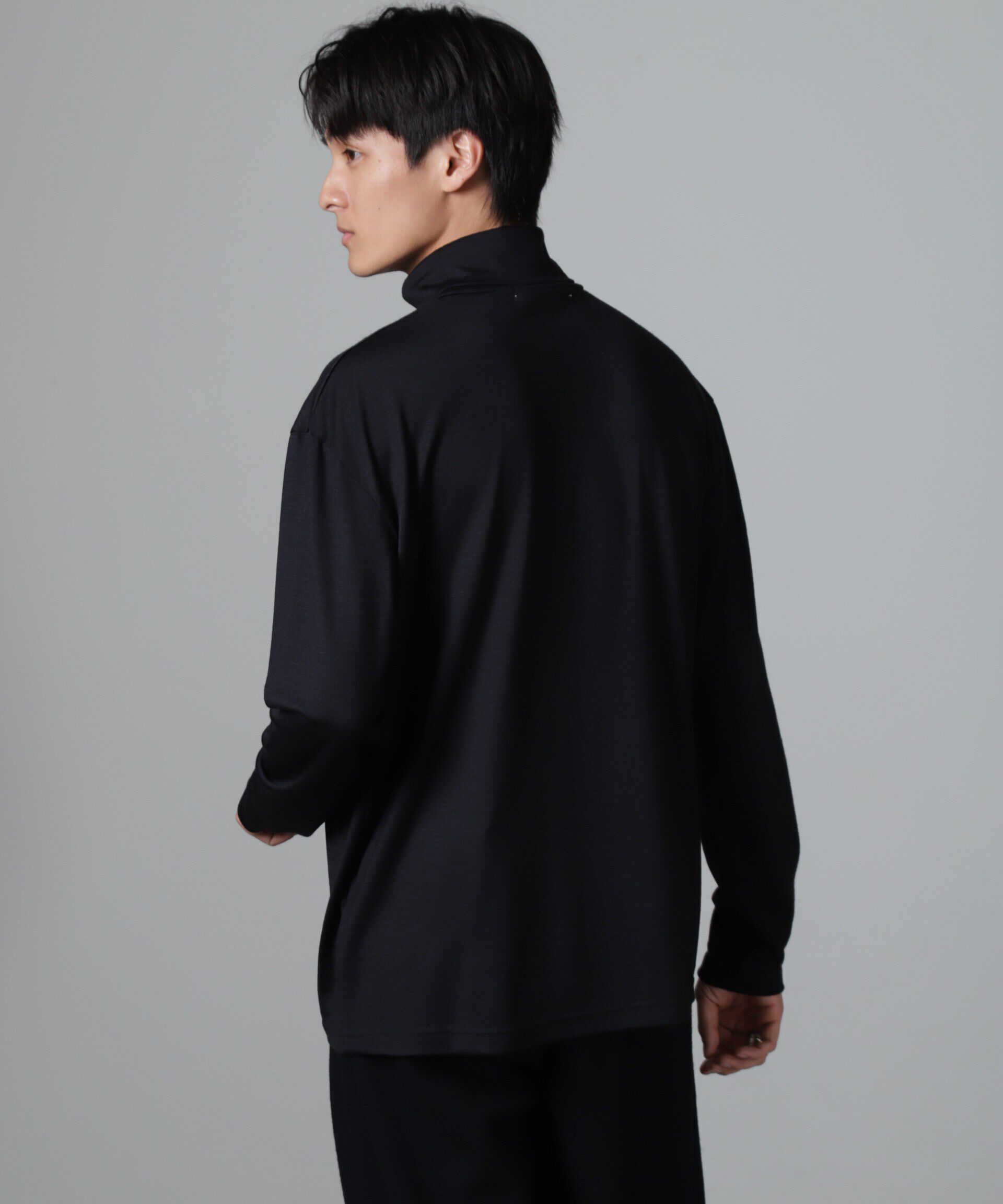 nano･universe「「100%ウォッシャブルウール」タートルネック」|Tシャツ・カットソー|