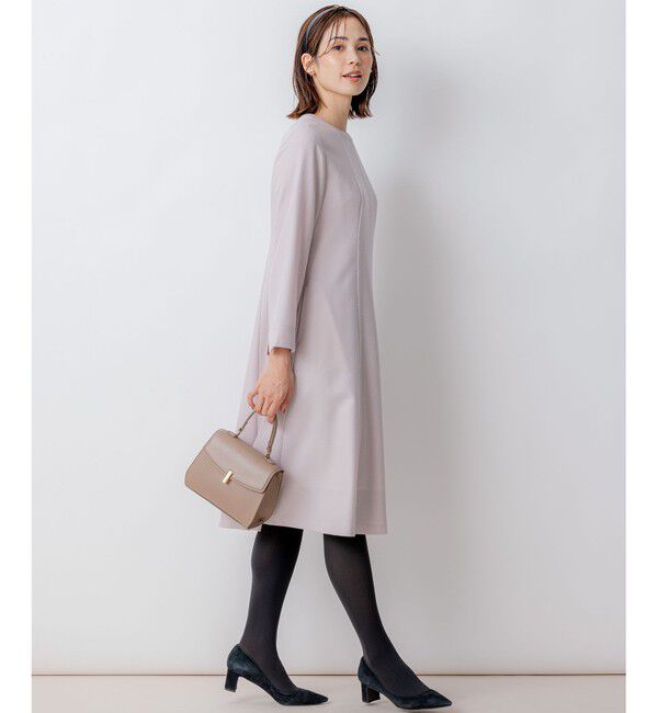 組曲「【WEB限定】ウールジョーゼット フレアワンピース」|ワンピース|