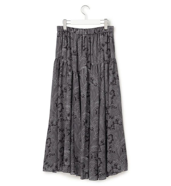 23区「Ratti ペイズリープリント ティアード スカート」|スカート|