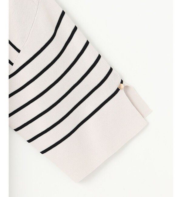 ANY SIS「【接触冷感・UVカット・洗える】ビューティクールボートネック プルオーバー」|ニット・セーター|