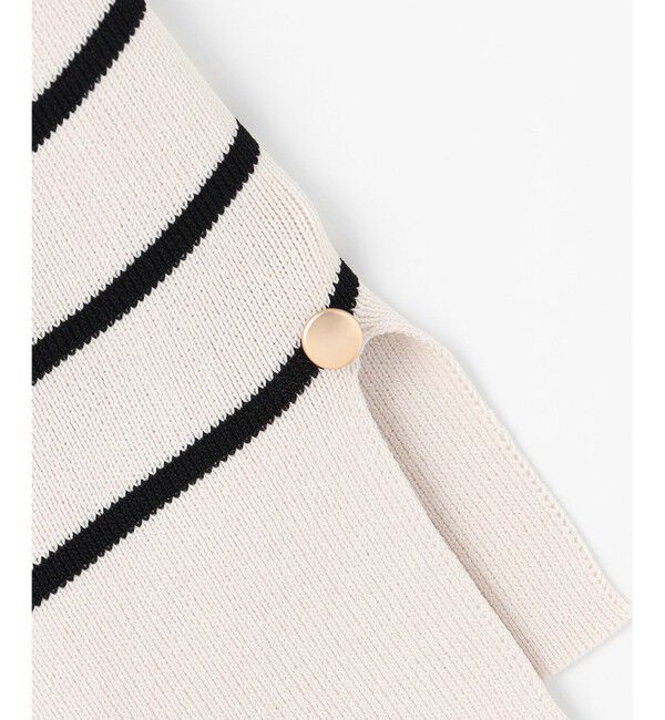 ANY SIS「【接触冷感・UVカット・洗える】ビューティクールボートネック プルオーバー」|ニット・セーター|