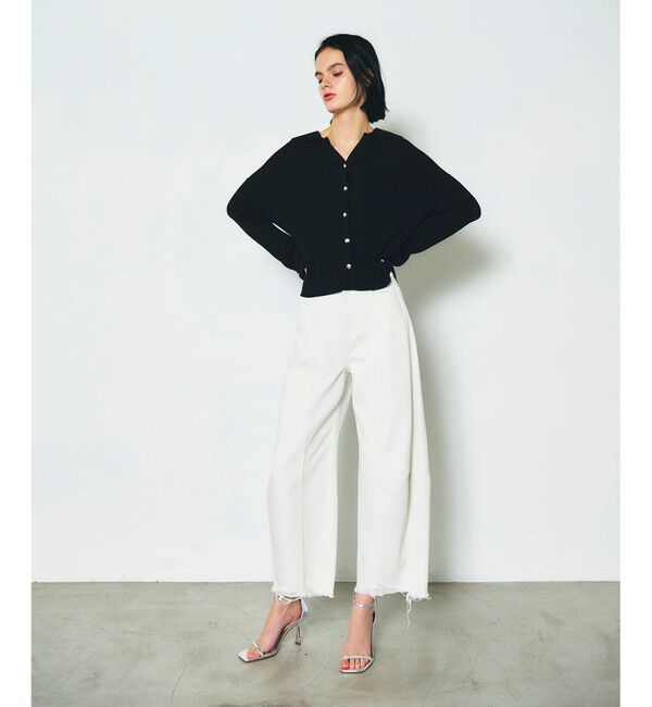 Diagram「スラブリブシャツニットトップ」|ニット・セーター|