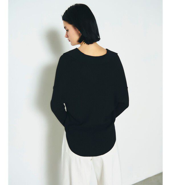 Diagram「スラブリブシャツニットトップ」|ニット・セーター|