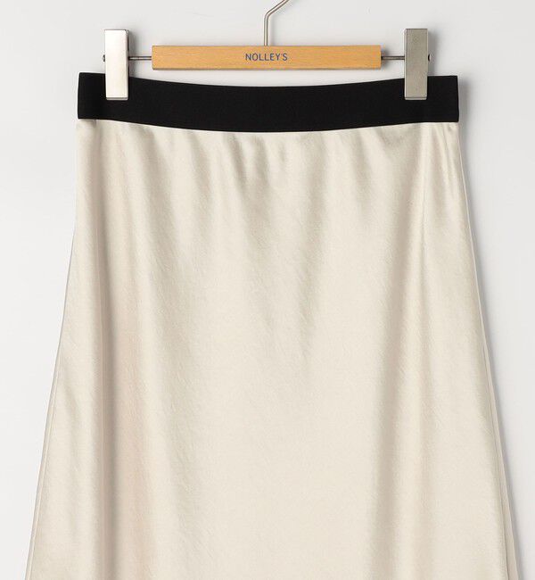 NOLLEY'S「◇【WEB限定】デザインサテンバイアスタイトスカート」|スカート|