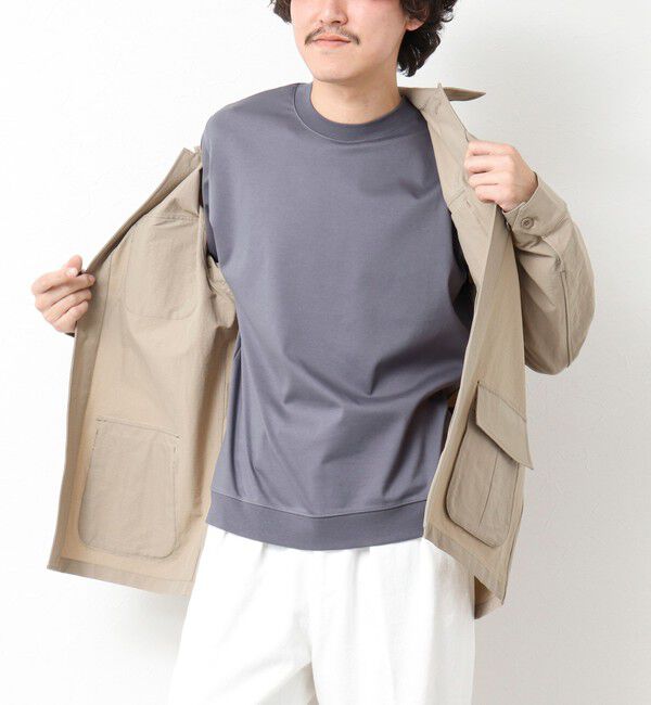 NOLLEY'S goodman「《ビジカジ対応》シルケットスムースドレスTシャツ 25SS」|Tシャツ・カットソー|