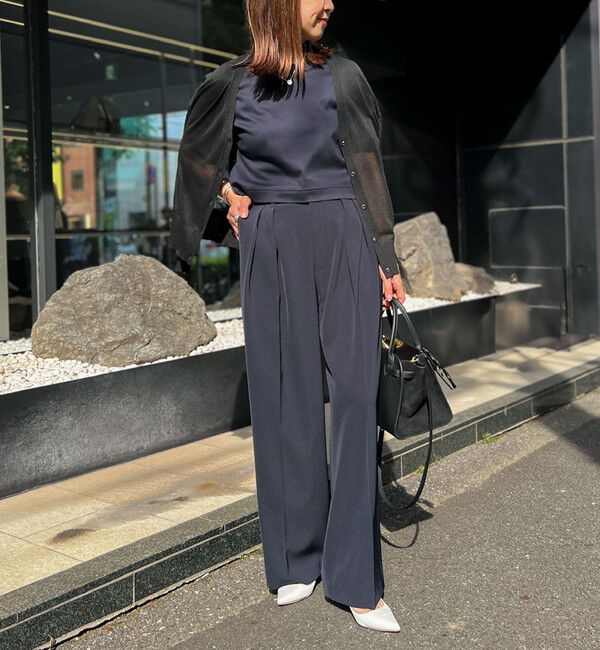 NOLLEY'S sophi「汗染み軽減スムースショート丈Tシャツ」|Tシャツ・カットソー|