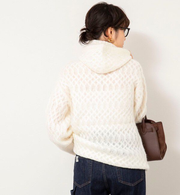 NOLLEY'S sophi「【WALANCE/ワランス】wool mohair cable balaclava」|ニット・セーター|