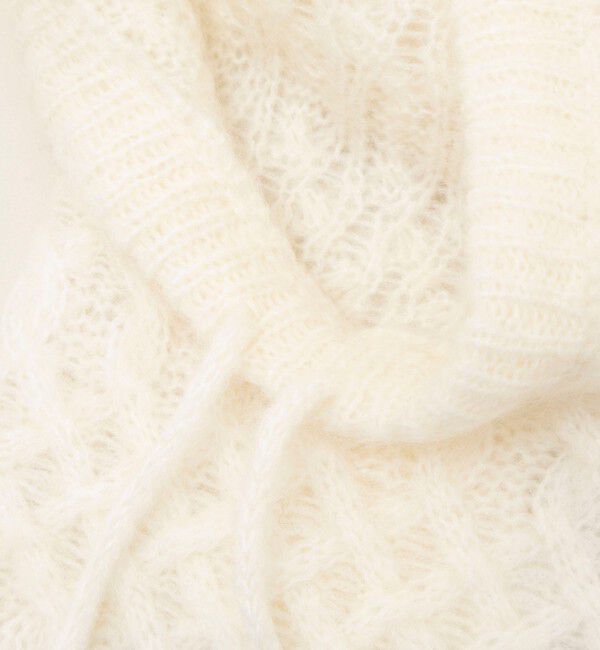 NOLLEY'S sophi「【WALANCE/ワランス】wool mohair cable balaclava」|ニット・セーター|