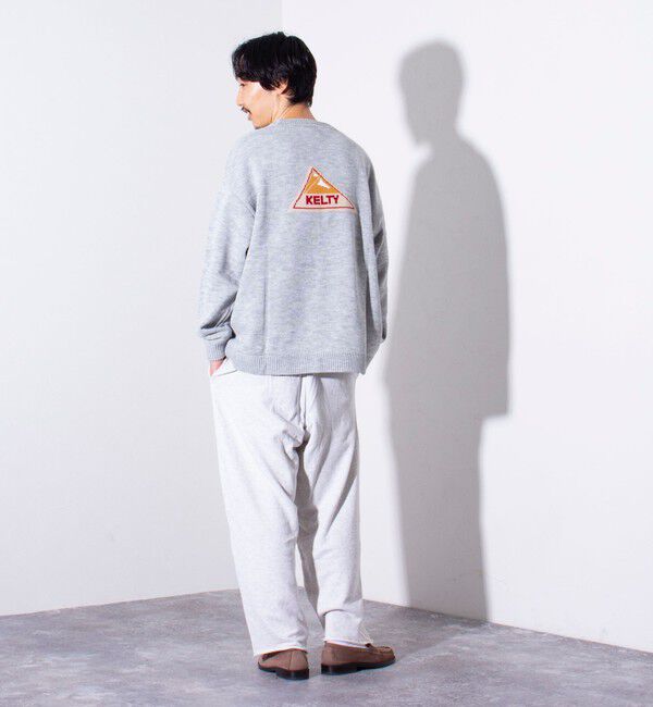 GLOSTER「【限定展開】【KELTY&times;GLOSTER】別注 ジャガード クルーネックニットプルオーバー」|ニット・セーター|