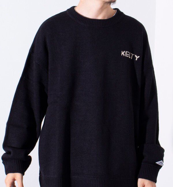 GLOSTER「【限定展開】【KELTY&times;GLOSTER】別注 ジャガード クルーネックニットプルオーバー」|ニット・セーター|
