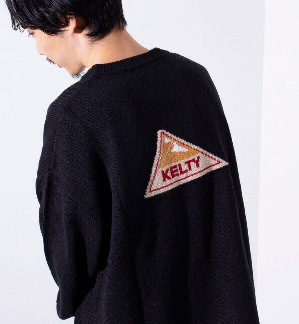 GLOSTER「【限定展開】【KELTY&times;GLOSTER】別注 ジャガード クルーネックニットプルオーバー」|ニット・セーター|