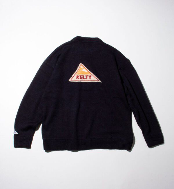 GLOSTER「【限定展開】【KELTY&times;GLOSTER】別注 ジャガード クルーネックニットプルオーバー」|ニット・セーター|