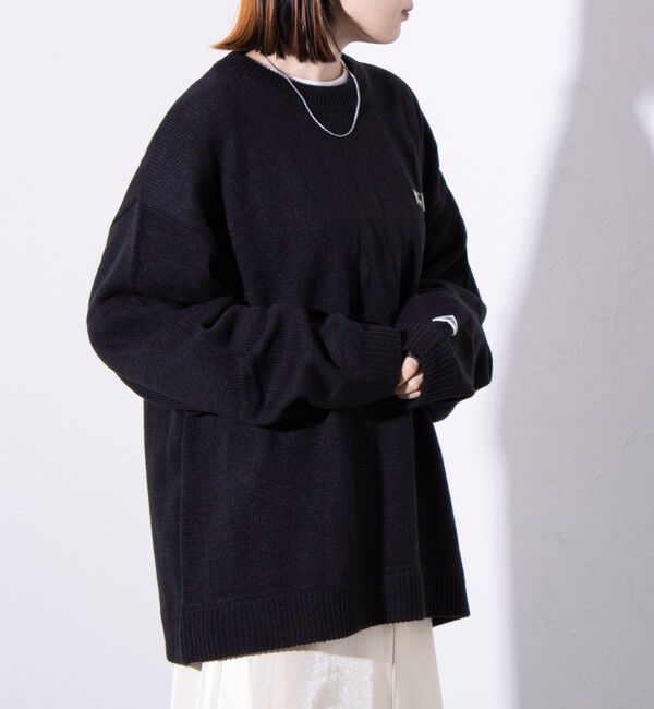 GLOSTER「【限定展開】【KELTY&times;GLOSTER】別注 ジャガード クルーネックニットプルオーバー」|ニット・セーター|