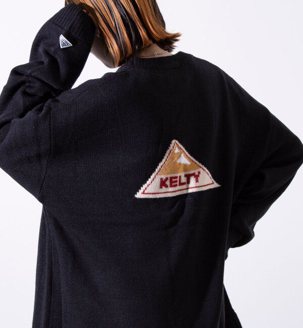 GLOSTER「【限定展開】【KELTY&times;GLOSTER】別注 ジャガード クルーネックニットプルオーバー」|ニット・セーター|