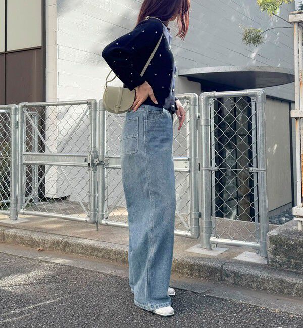 fredy emue「ハート刺繍ミラノリブカーディガン」|カーディガン|