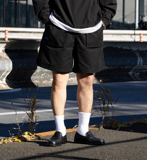 GLOSTER「【Jack Purcell/ジャックパーセル】コットンナイロン ショートパンツ ショーツ」|その他|ブラック