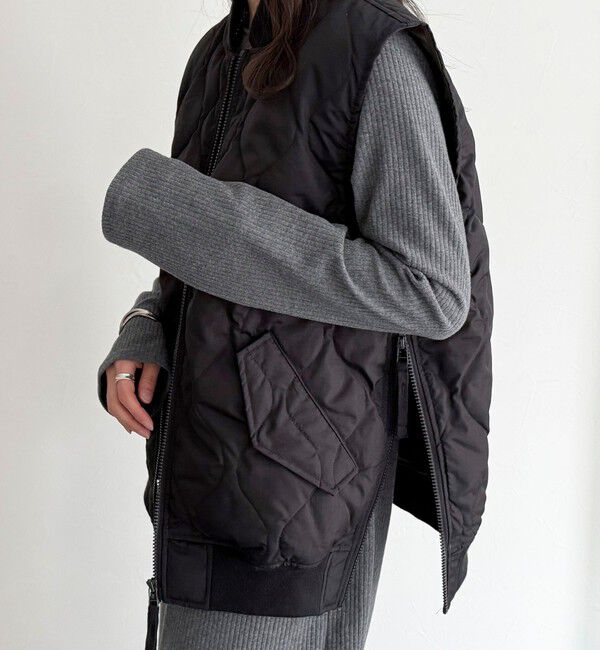 fredy emue「【TAION/タイオン】MILITARY MA-1 TYPE DOWN VEST」|ベスト・ジレ|