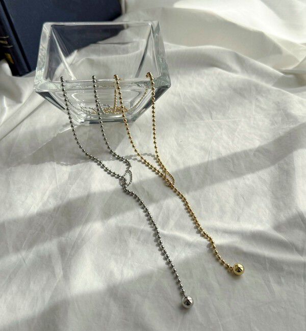 fredy emue「ボールチェーンフリーネックレス」|ネックレス|