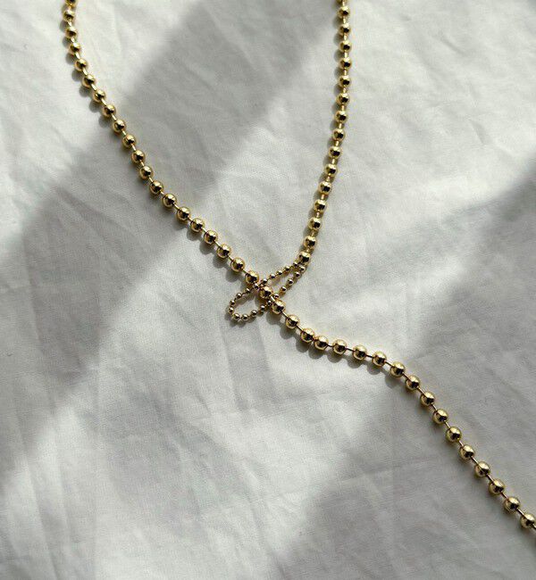 fredy emue「ボールチェーンフリーネックレス」|ネックレス|