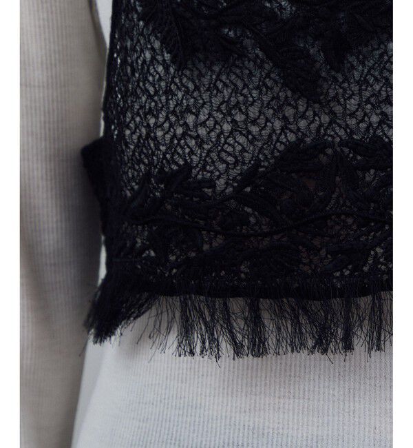 SALON adam et rope'「レースシアーキャミソール［セットアップ対応］」|キャミソール|