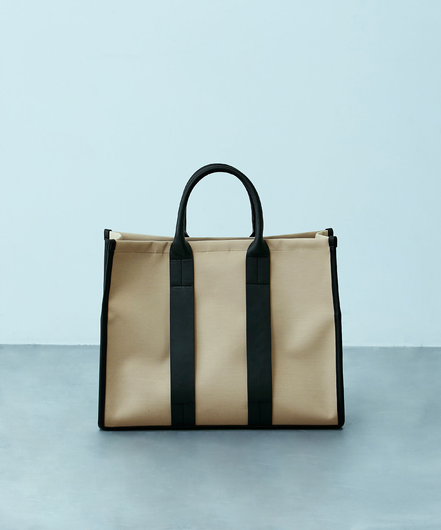 E'POR「【E'POR】【A4対応】【撥水】CONFORT Wide Bag（コンフォール ワイド バッグ）コットンポリエスエル素材」|トートバッグ|