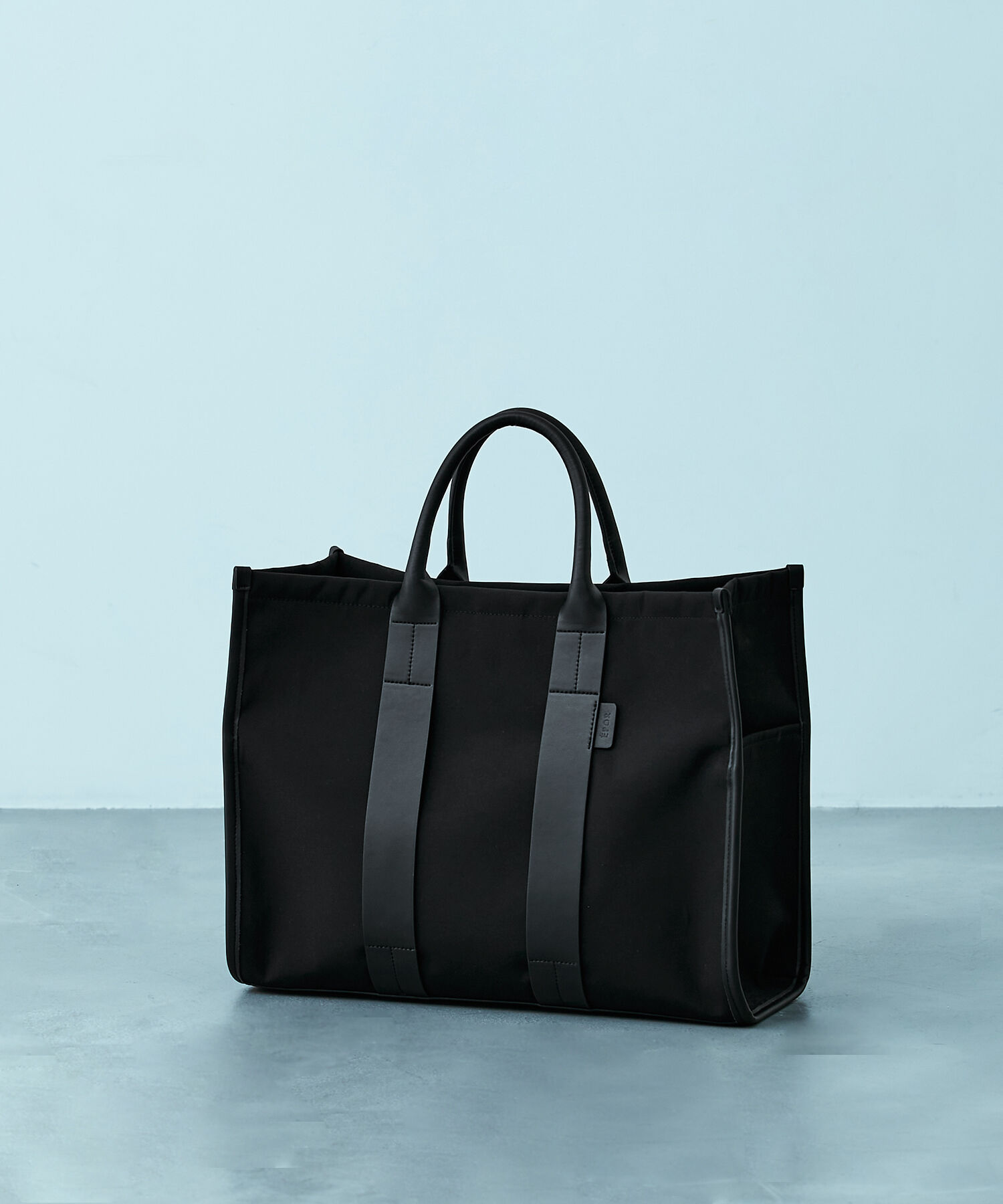 E'POR「【E'POR】【A4対応】【撥水】CONFORT Wide Bag（コンフォール ワイド バッグ）コットンポリエスエル素材」|トートバッグ|