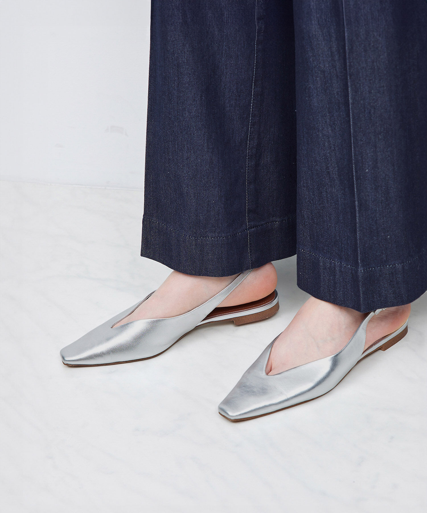 ROPE「Audrey Pumps （オードリー パンプス）【メディア掲載】」|その他|シルバー(93)