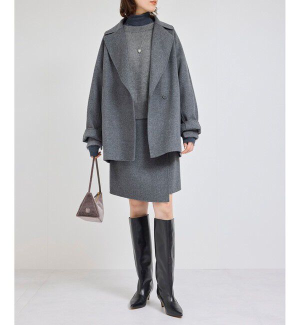 ROPE「ラムリバーラップミニスカート」|スカート|