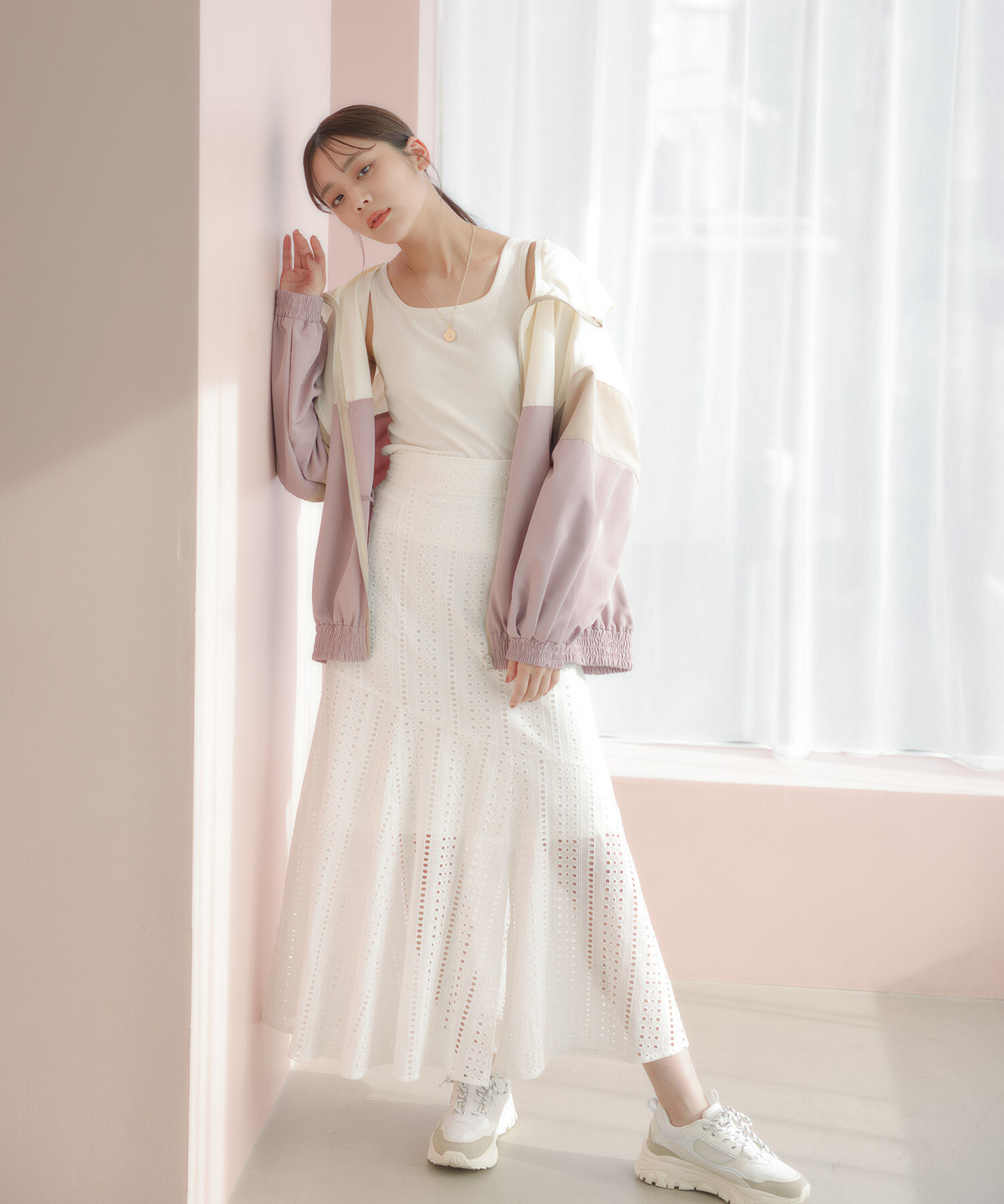 vis-a-vis「【WEB限定】テレコリブタンクトップ」|タンクトップ|