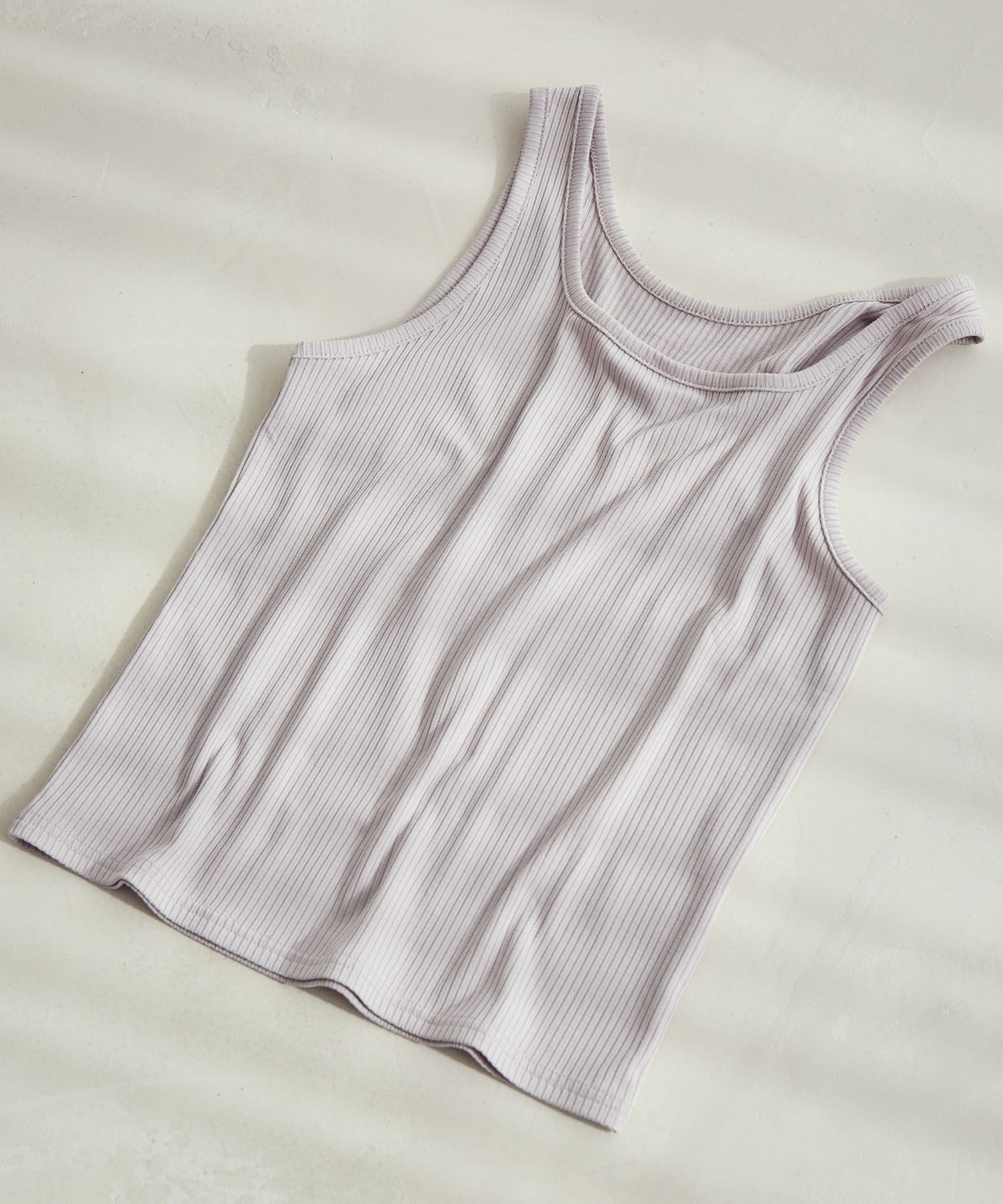 vis-a-vis「【WEB限定】テレコリブタンクトップ」|タンクトップ|