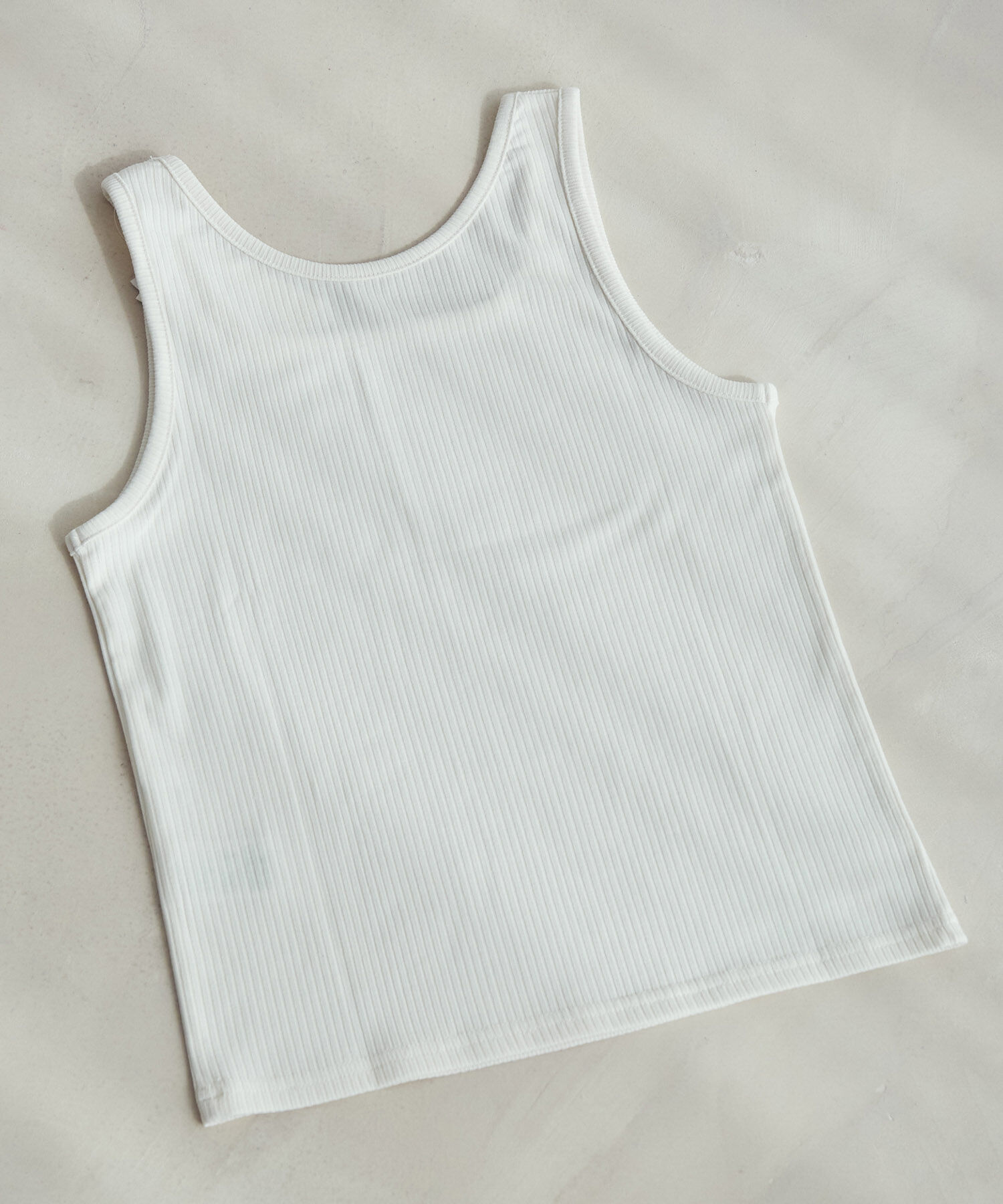 vis-a-vis「【WEB限定】テレコリブタンクトップ」|タンクトップ|