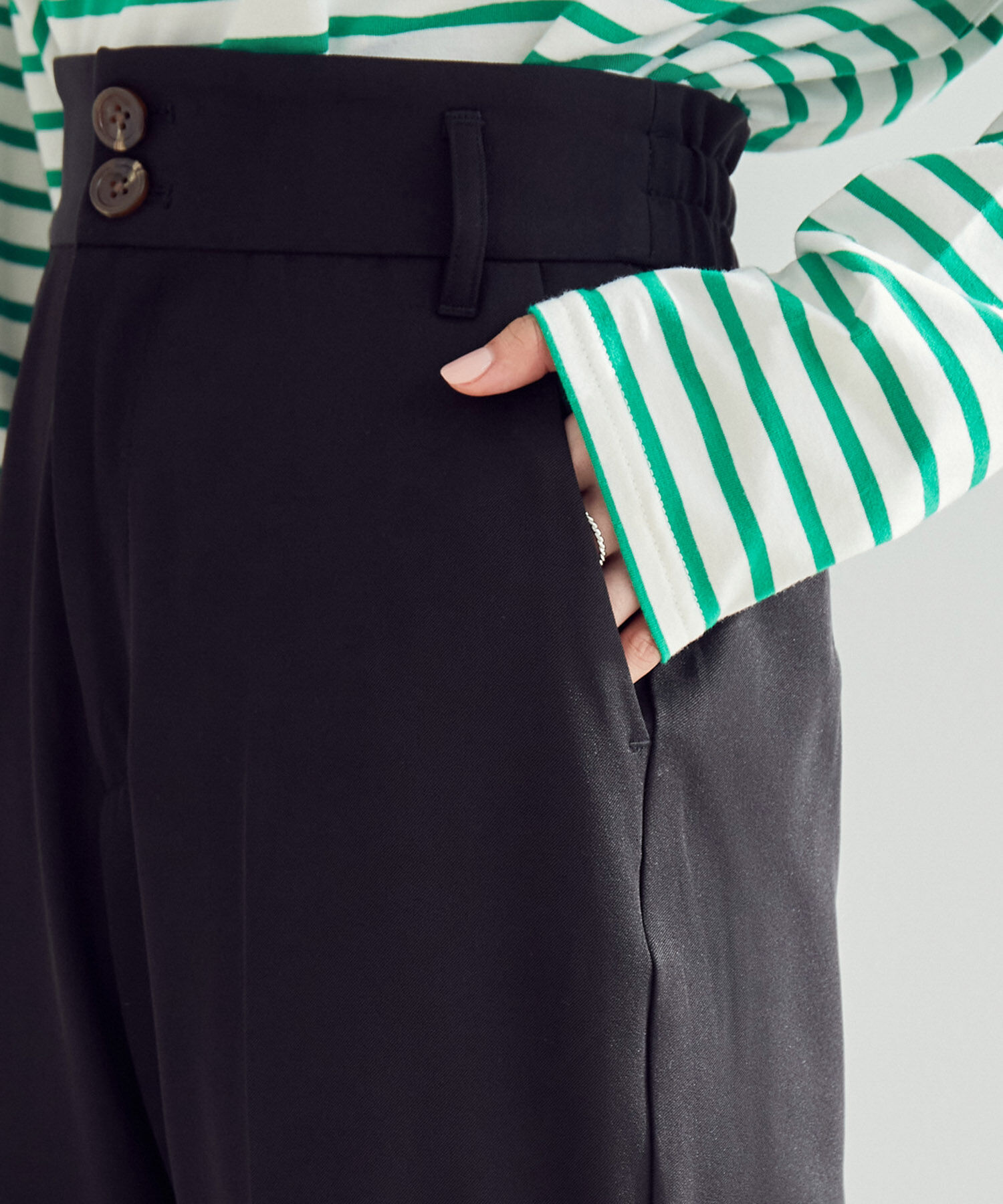 vis-a-vis「【WEB限定】【選べるカラー!コスパ最強パンツ】フレアーパンツ【洗濯機可】」|スラックス|