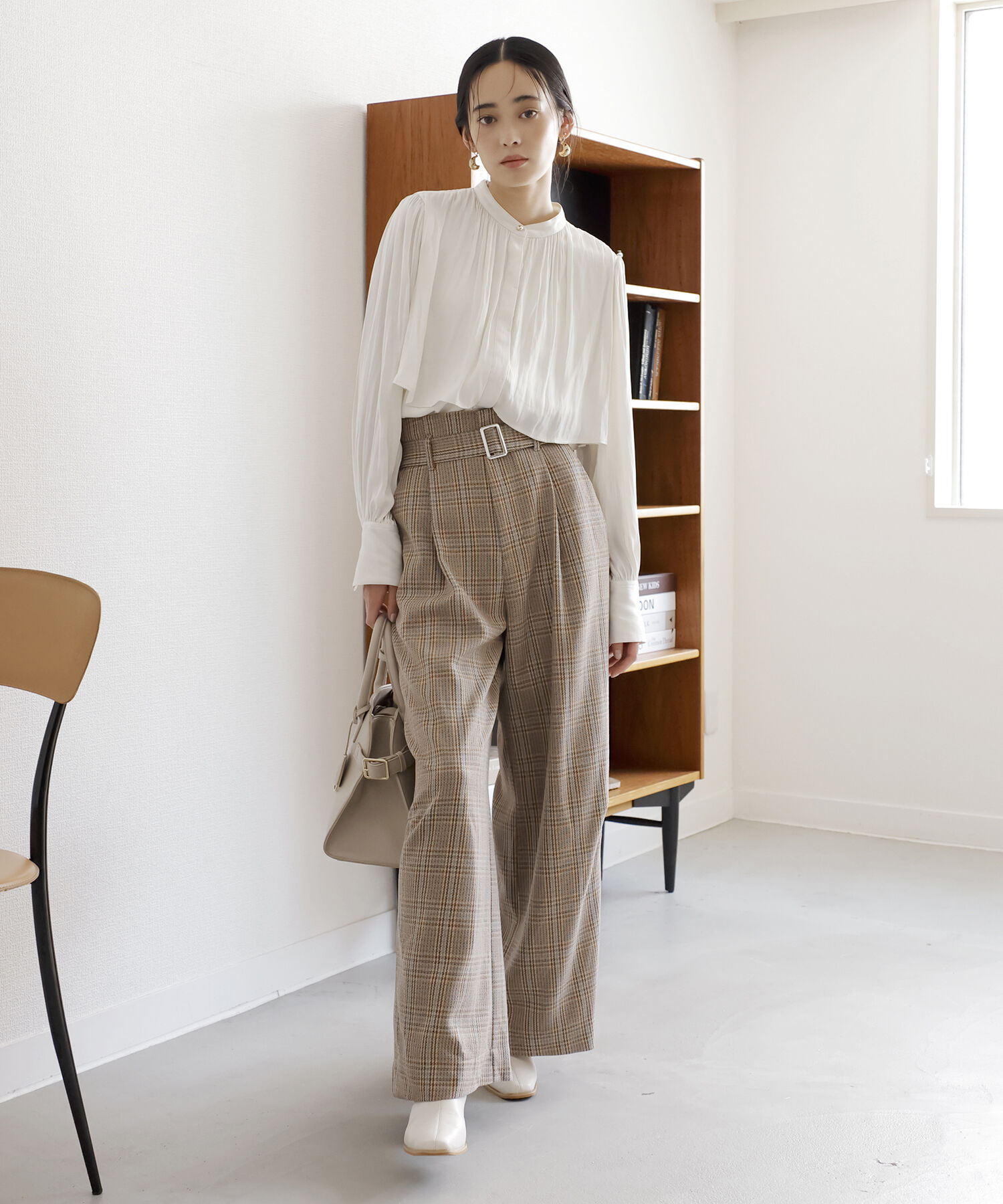 VIS「【大容量】【2WAY】キーチャーム付きボストンバッグ」|トートバッグ|