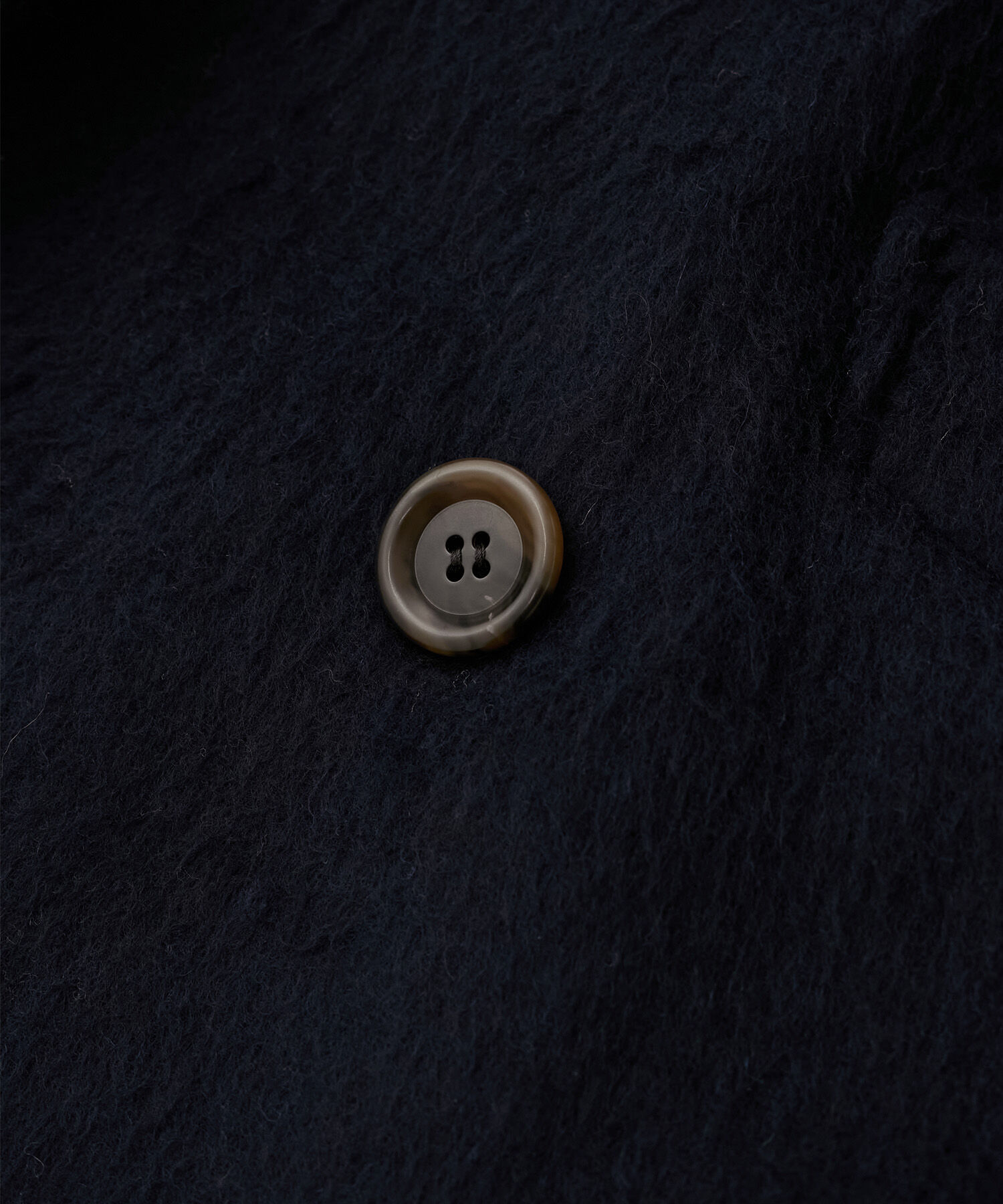 VIS「シャギーミディ丈Pコート」|ピーコート|