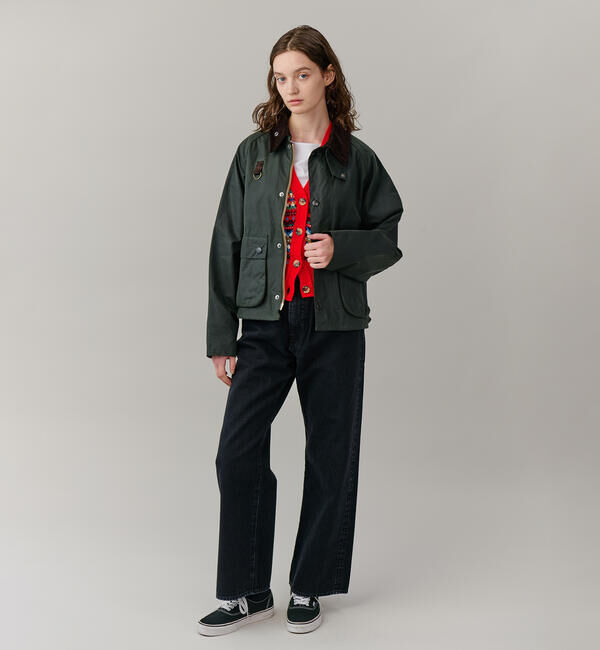 「Barbour | 〈別注〉BLYTH オイルドジャケット WOMEN」|ミリタリージャケット|