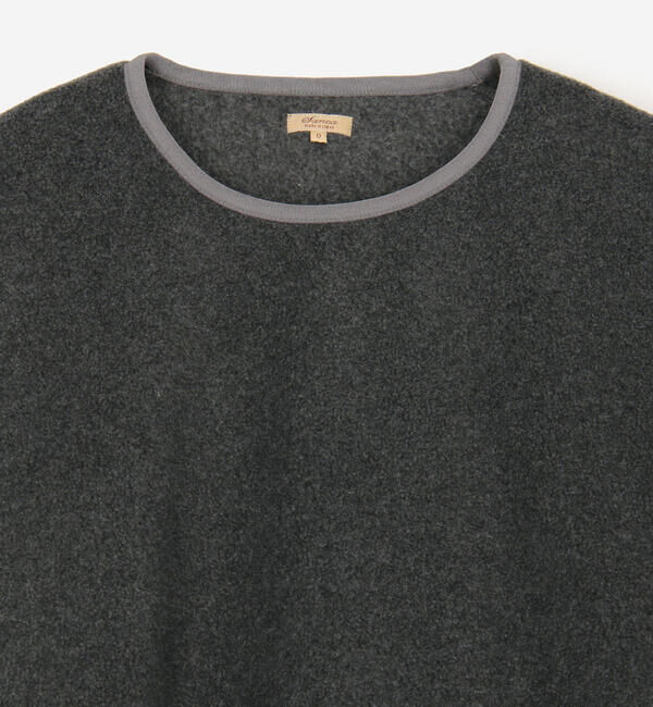  「Sanca | 〈別注〉クルーネック長袖 フリースプルオーバー WOMEN」|Tシャツ・カットソー|