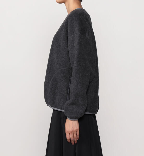  「Sanca | 〈別注〉クルーネック長袖 フリースプルオーバー WOMEN」|Tシャツ・カットソー|