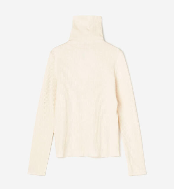  「THE SHINZONE | HIGH NECK RIB WOMEN」|Tシャツ・カットソー|WHITE