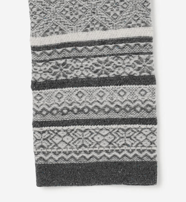  「WALANCE | ウールジャガード ボートネックニット WOMEN」|ニット・セーター|