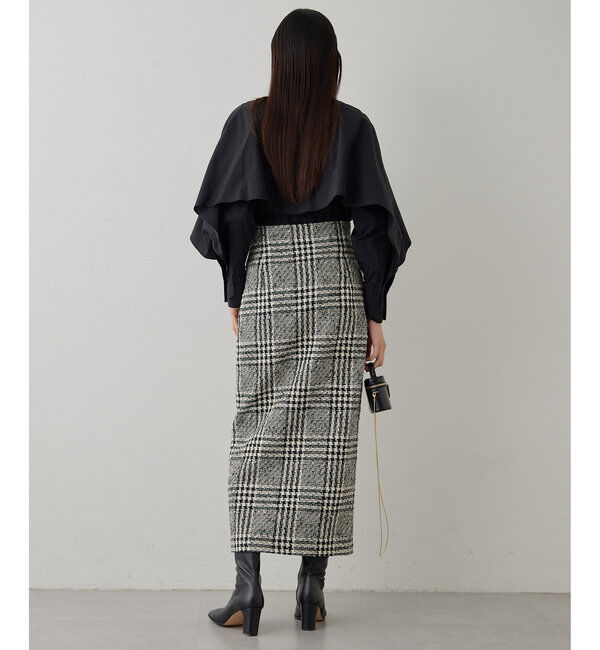  「フロントボタンスカート」|スカート|